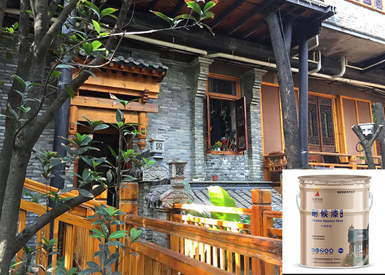 Китай Краска крытой на открытом воздухе деревянной погоды устойчивая для покрытия здания шлюпки коттеджа поставщик